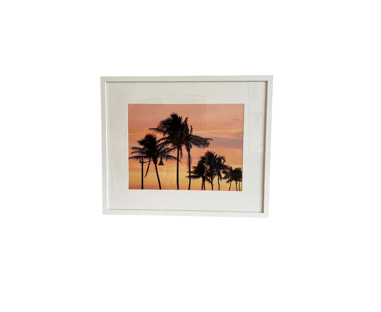 Creamsicle Palms, Palm Beach Large by Alison Stager