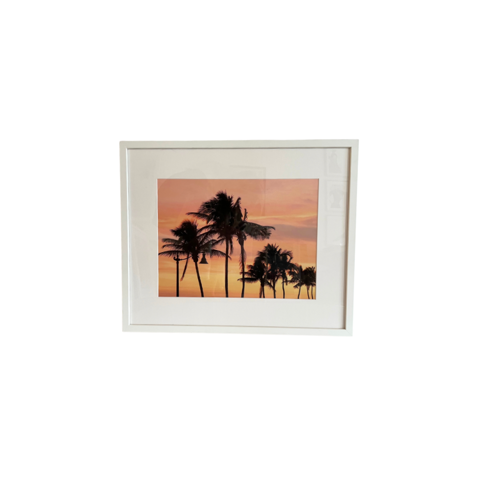 Creamsicle Palms, Palm Beach Small by Alison Stager