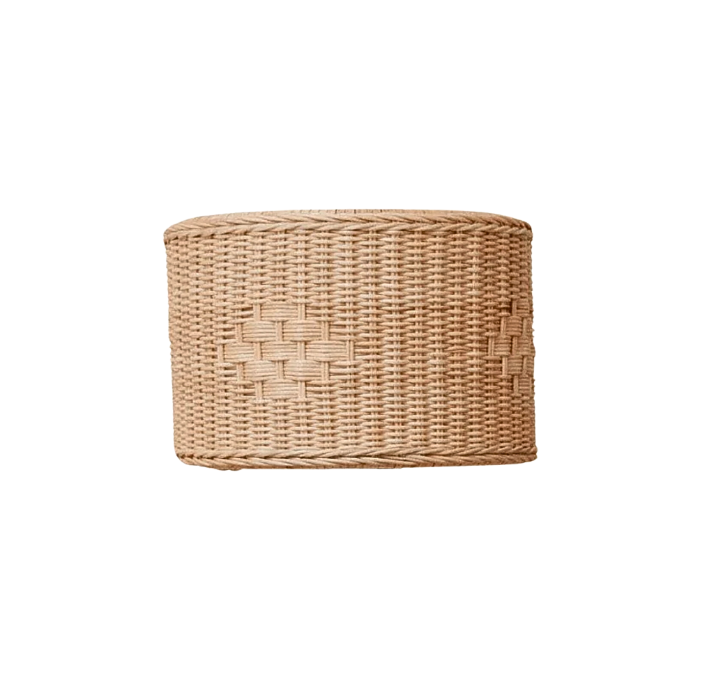 Drum Rattan Lampshade