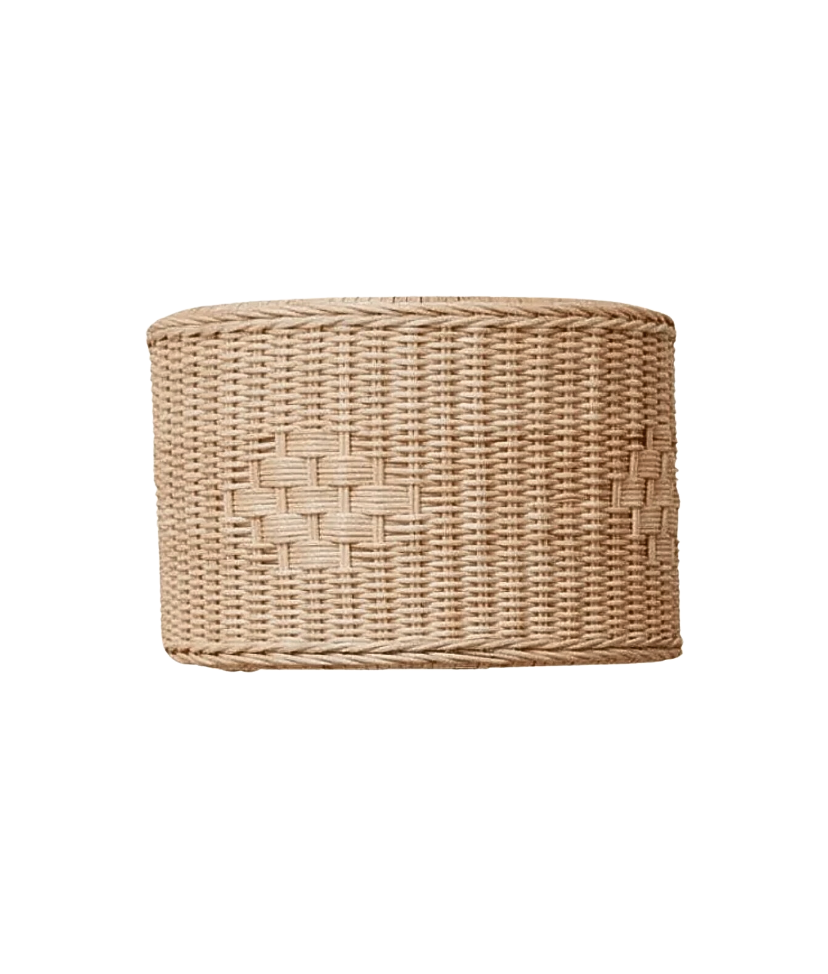 Drum Rattan Lampshade