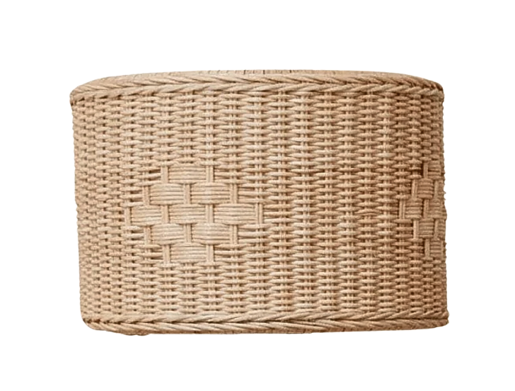 Drum Rattan Lampshade