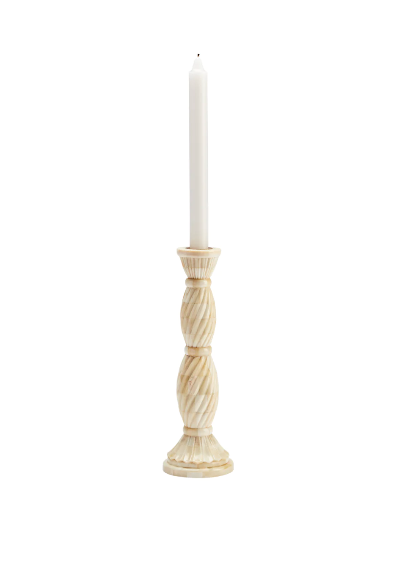 Twisted Inlay Candlestick