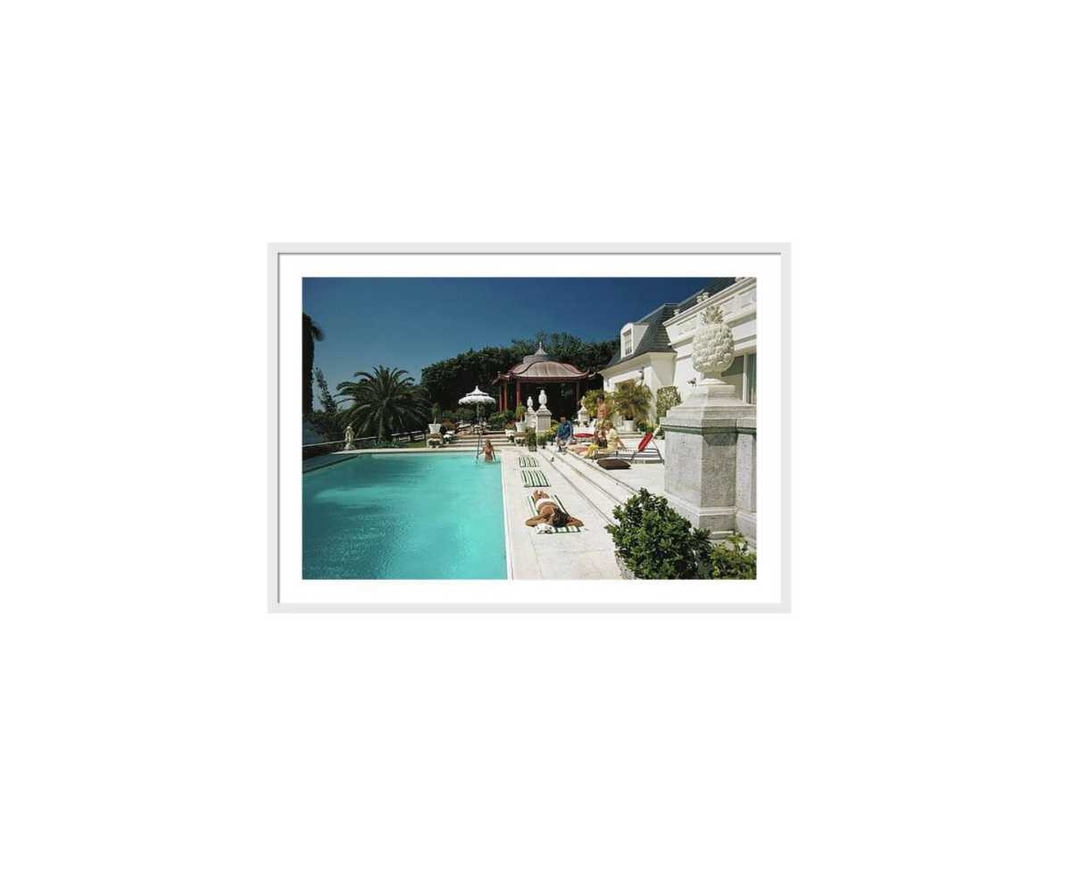 Poolside Chez Holder by Slim Aarons