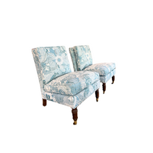 NEW Danielle Rollins Custom Home Upholstered Slipper Chair