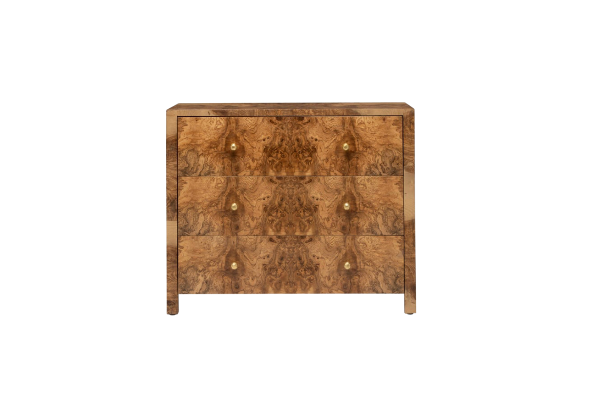 Burl Veneer Dresser