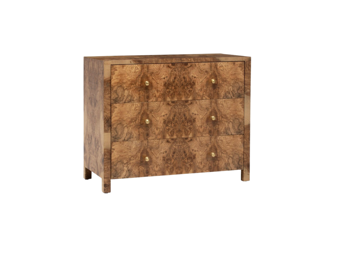 Burl Veneer Dresser