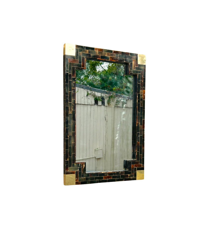 Vintage Tessellated Mirror