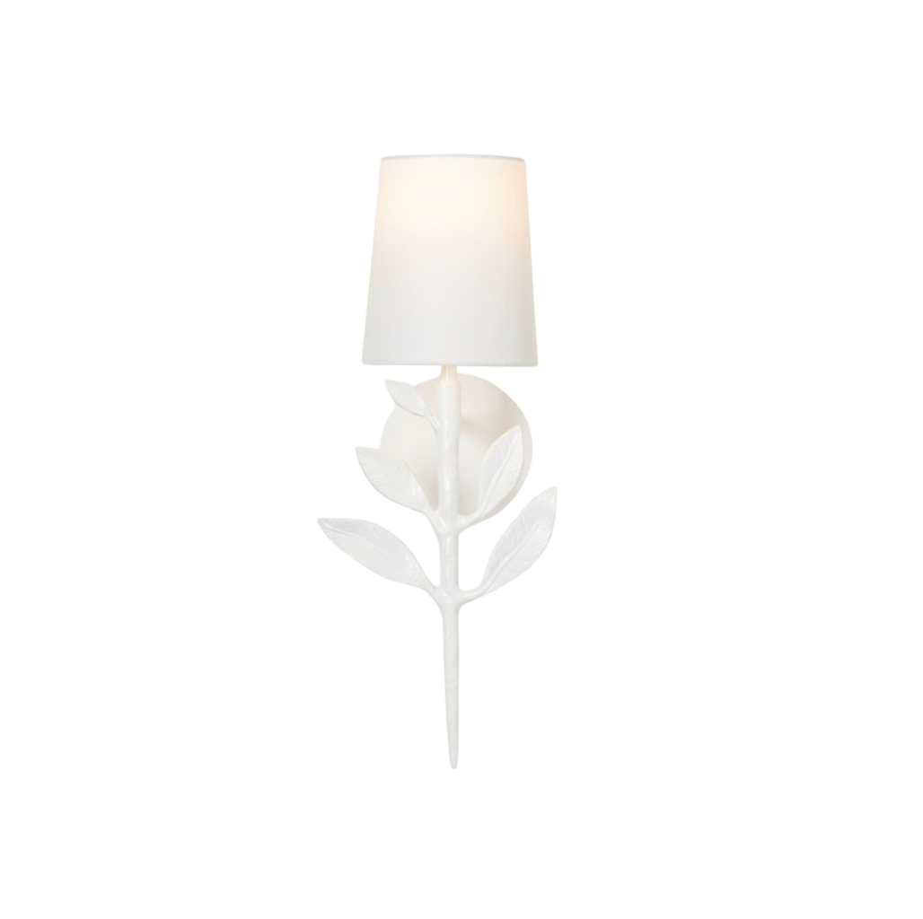 Matte White Emmeline Sconce