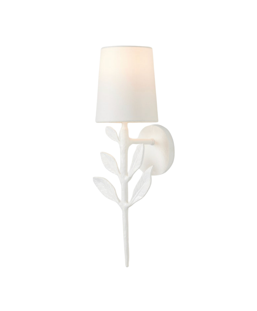 Matte White Emmeline Sconce