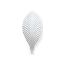 Palm Sconce - White