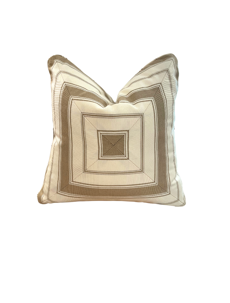 22" Casa Branca Striped Pillows