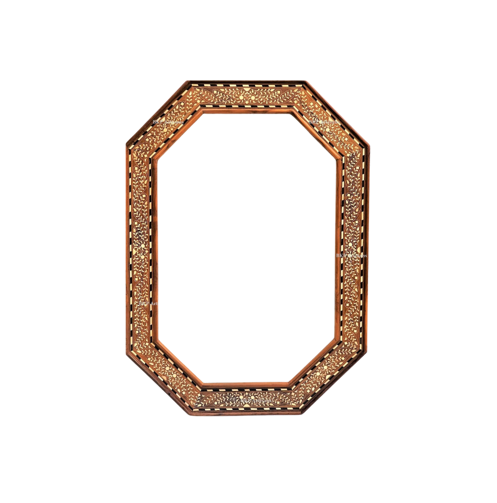 Inlay Octagon Mirror