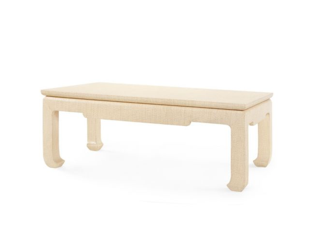 Natural Twill Rectangular Coffee Table