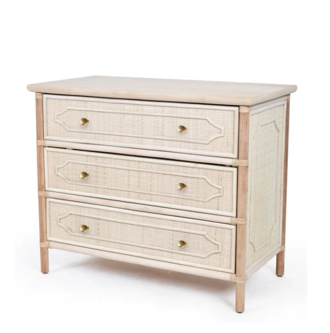 Chippendale 3 Drawer Chest