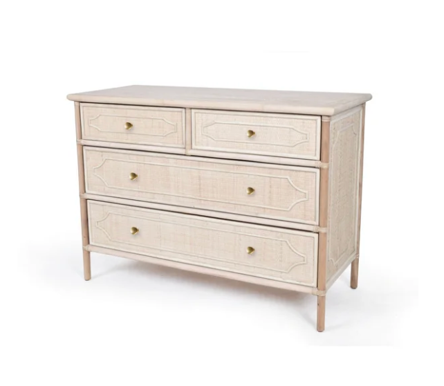 Chippendale 4 Drawer Dresser