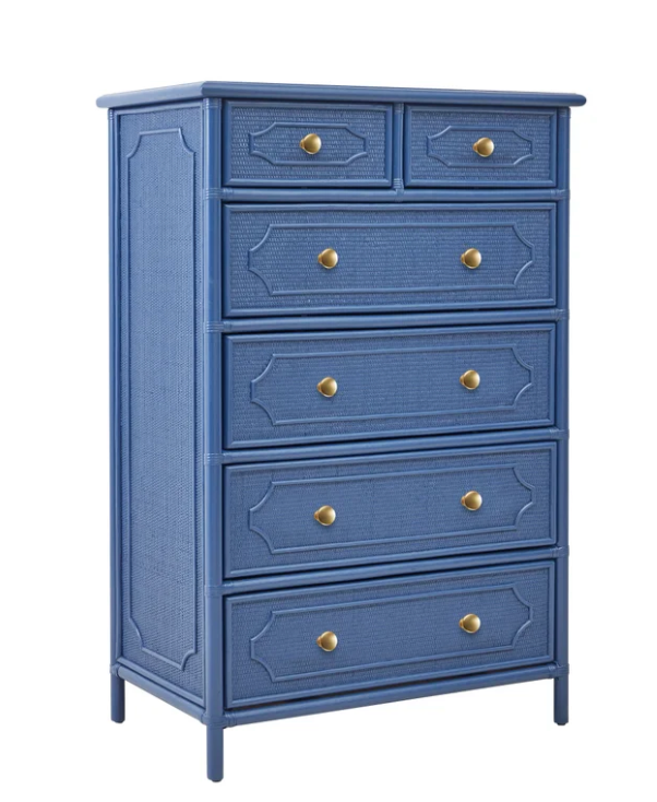 6 Drawer High Chest