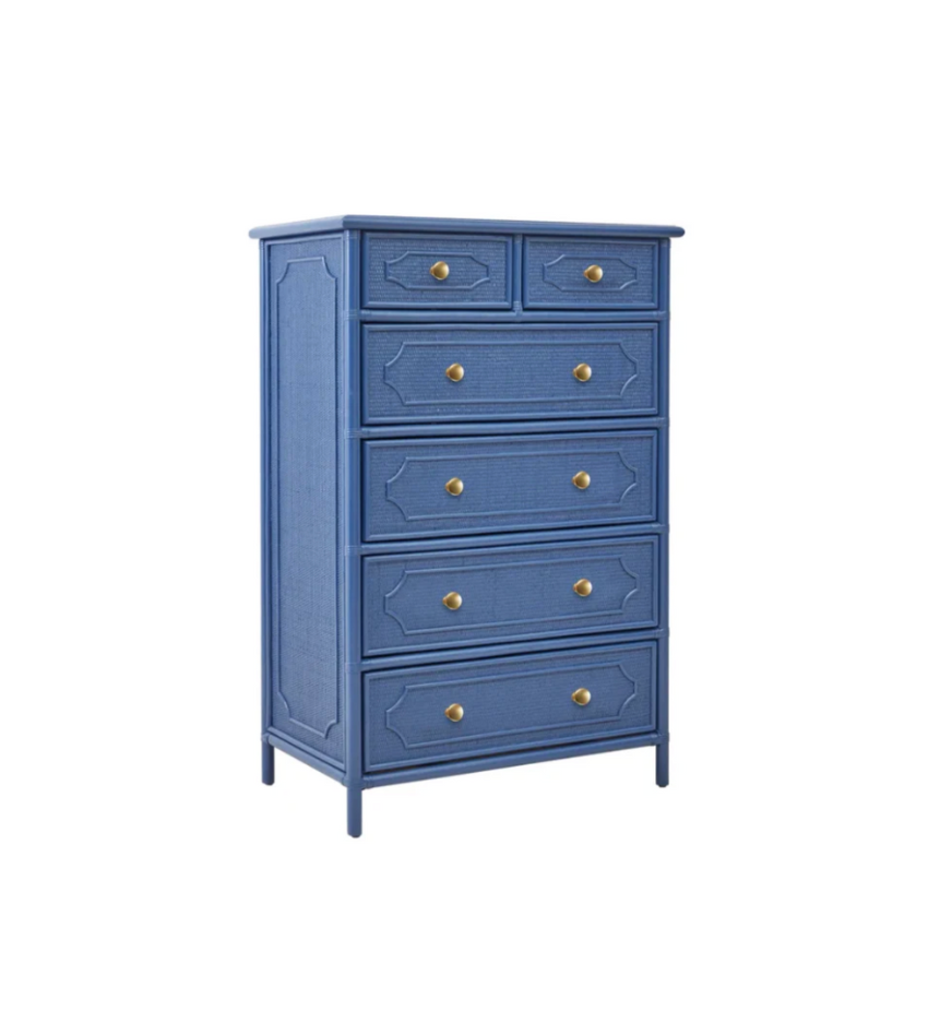 6 Drawer High Chest