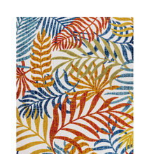 Colorful Palm Print Rug