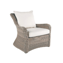 Hamptons Wicker Lounge Chair