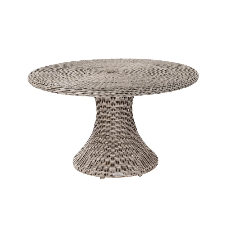 Hamptons Wicker 52" Dining Table