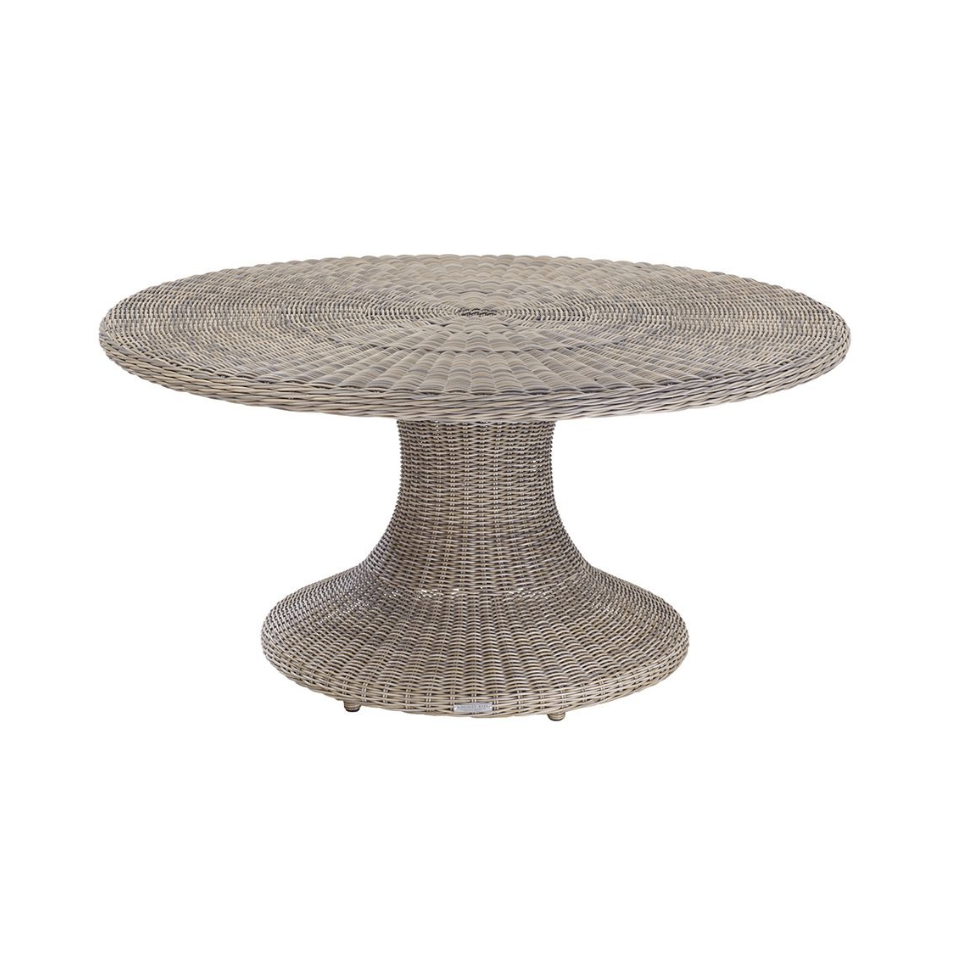 Hamptons Wicker 60" Dining Table