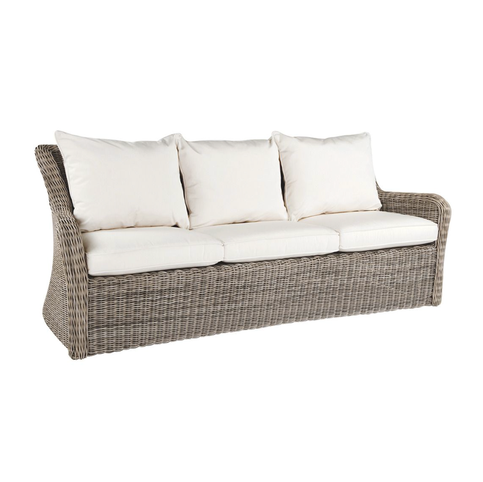 Hamptons Wicker Sofa