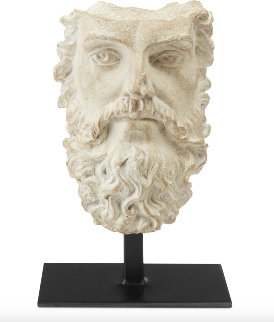 Head of Zeus Sculpture