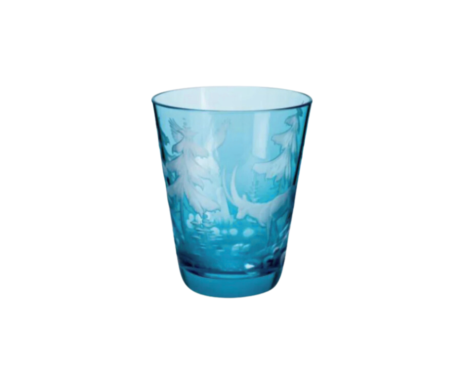 Schliersee Aquamarine Tumbler - Eagle & Ibex Engraving