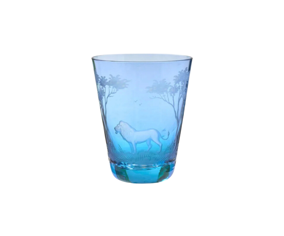 Kilimandscharo Aquamarine Lion Tumbler