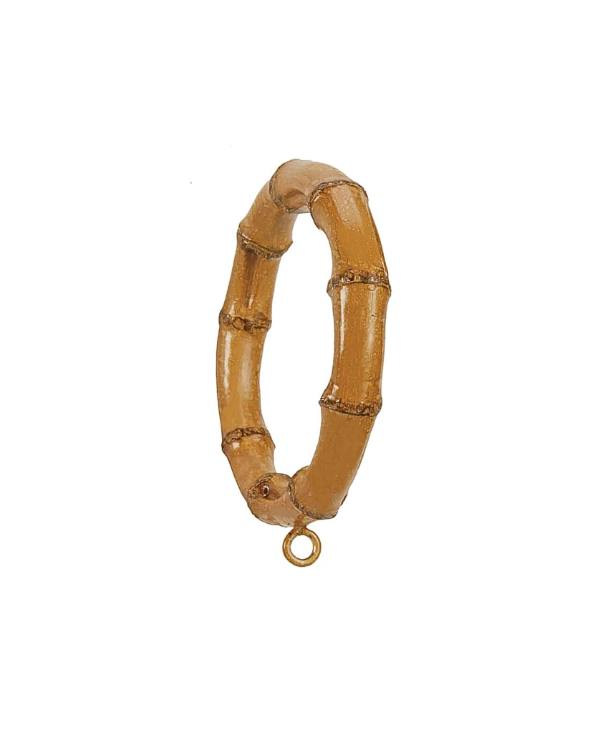 Menagerie Bamboo Curtain Ring, Set of 4