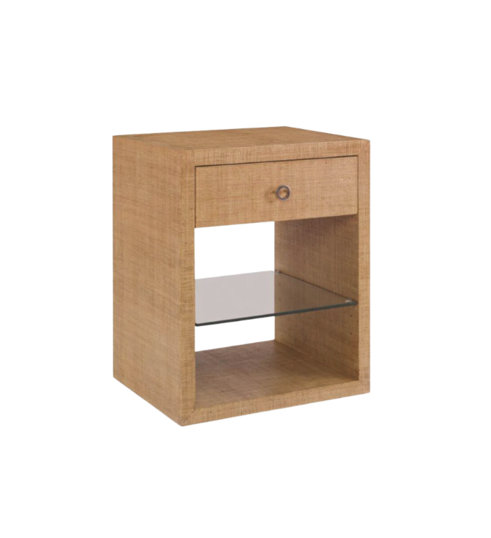 Raffia Nightstand