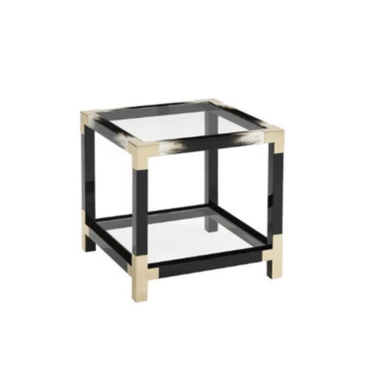 Faux Horn Accent Table