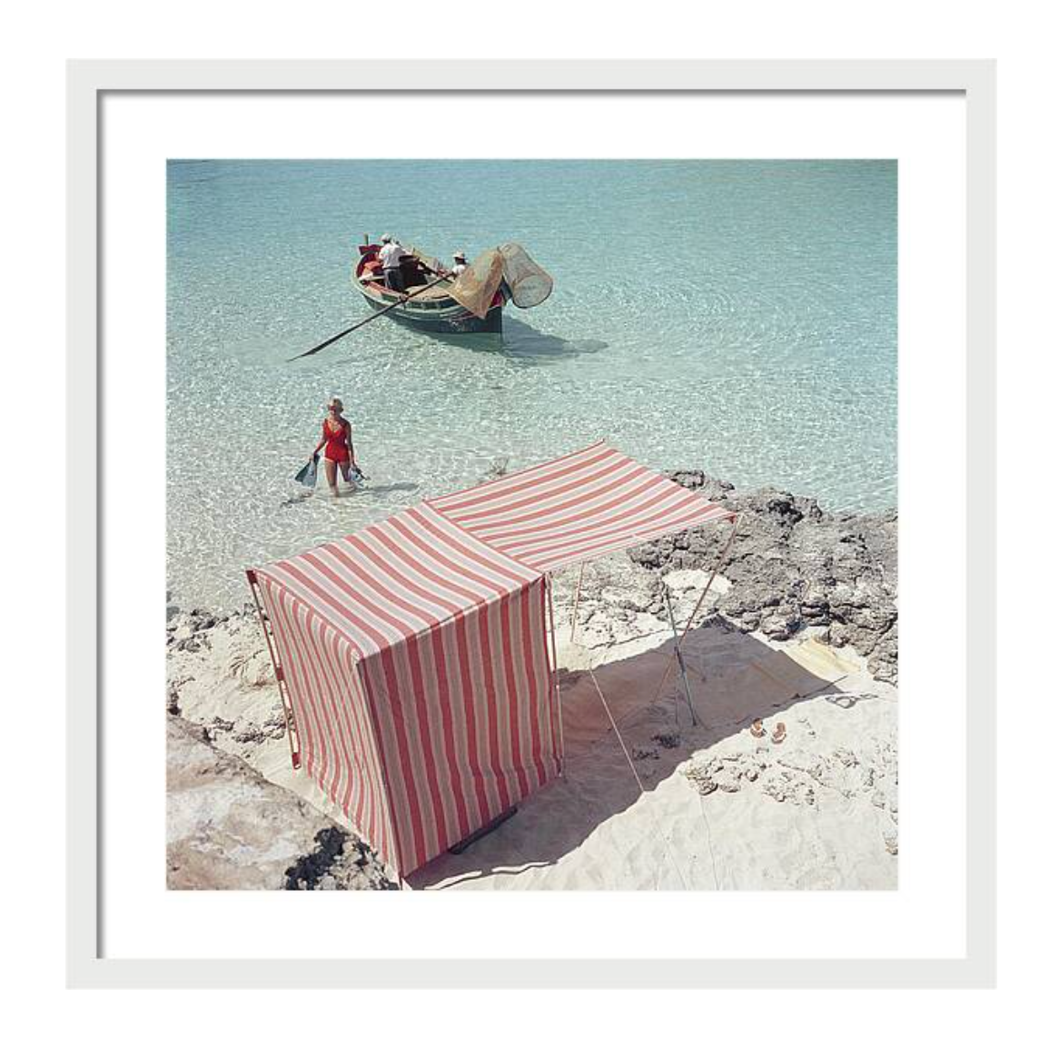 Marietine Birnie, Blue Lagoon by Slim Aarons