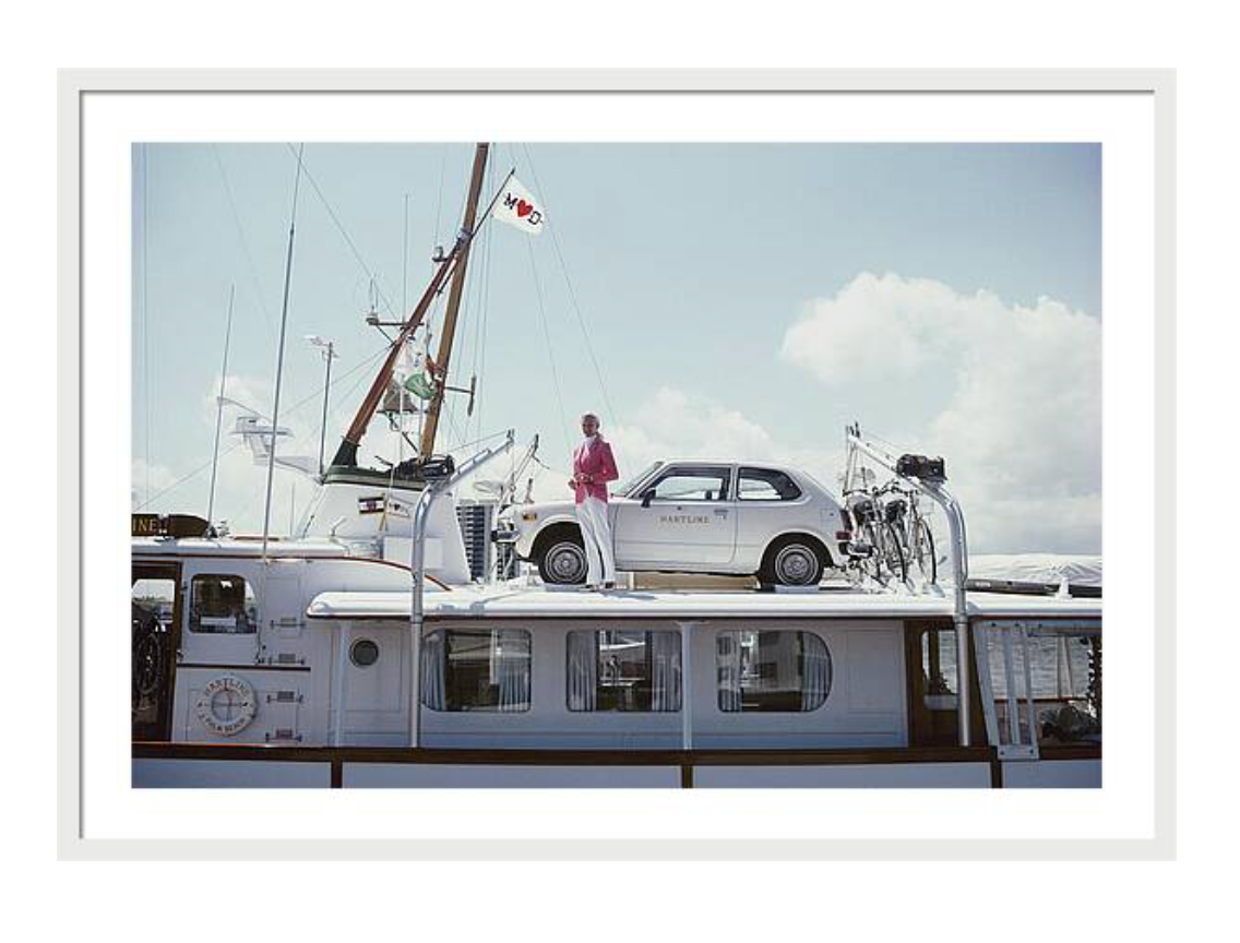 No Transport Problems by Slim Aarons