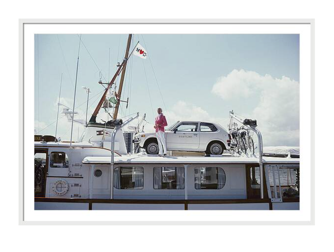 No Transport Problems by Slim Aarons