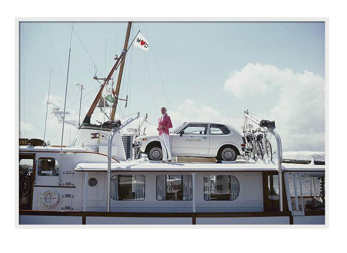 No Transport Problems by Slim Aarons