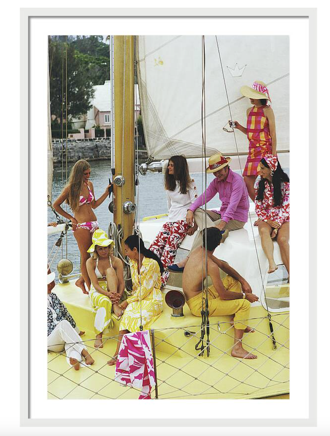 Colourful Crew by Slim Aarons