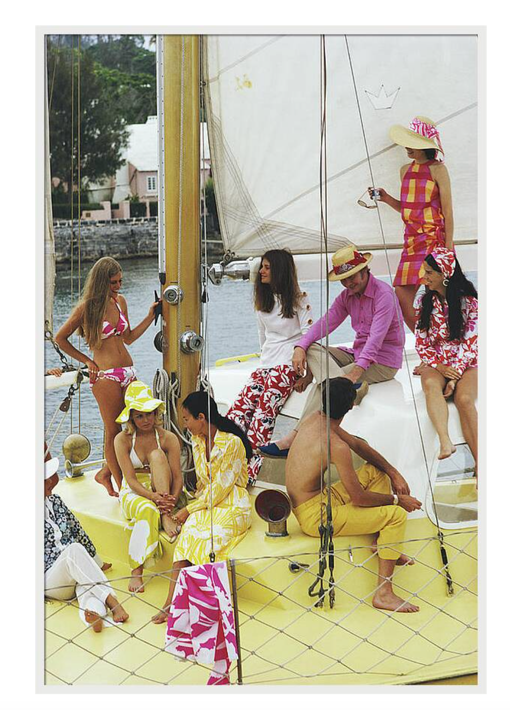 Colourful Crew by Slim Aarons