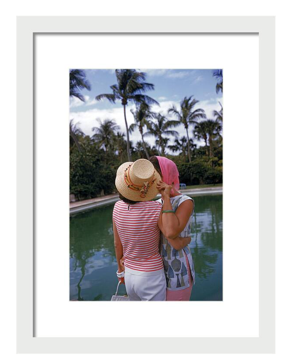 Poolside Secrets by Slim Aarons