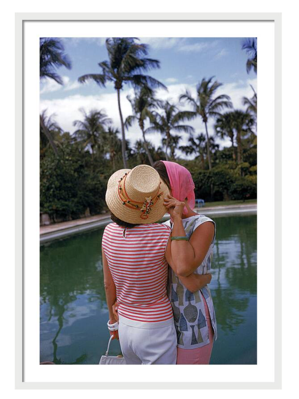 Poolside Secrets by Slim Aarons