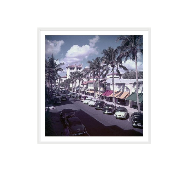 Palm Beach Street by Slim Aarons