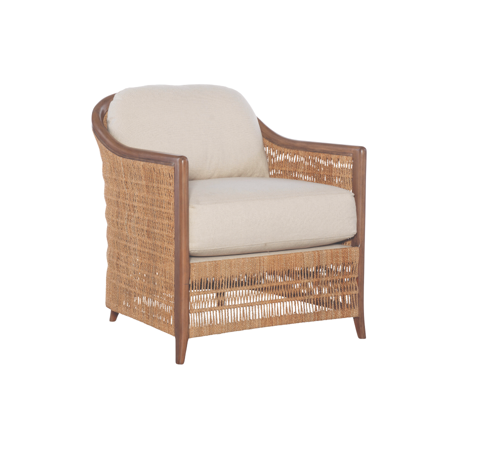 Avalon Lounge Chair - Natural/Flax