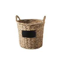 Wicker Basket with Erasable Label