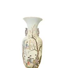 Antique Chinese Famille Rose Porcelain Baluster Vase