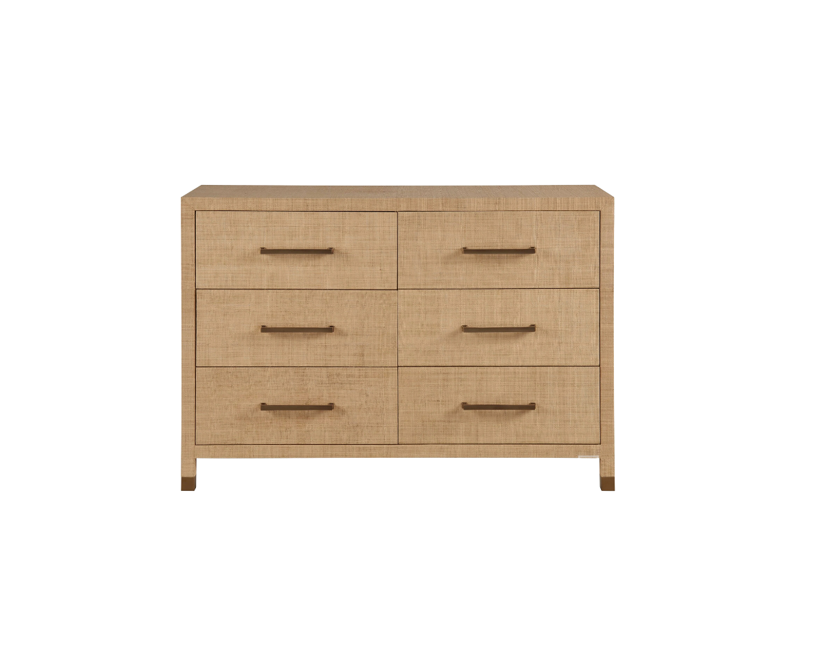 Light Raffia Dresser