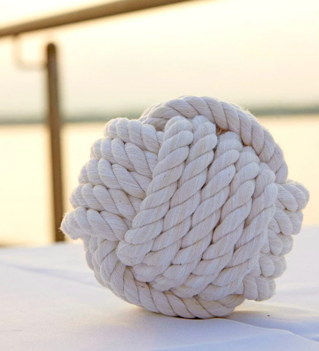 Nautical Monkey Knot Dog Toy