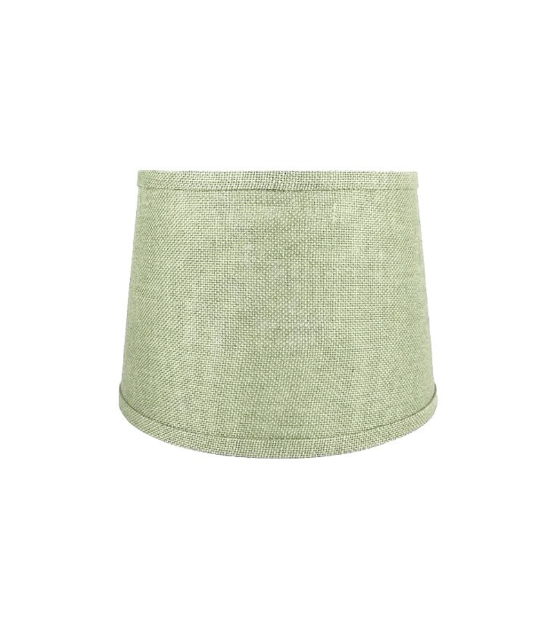 Drum Sage Green Linen Lampshade