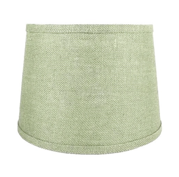 Drum Sage Green Linen Lampshade