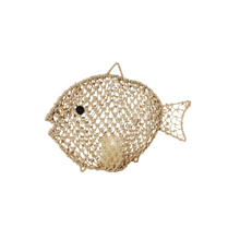 Macrame Hand-Crafted Fish Candleholder