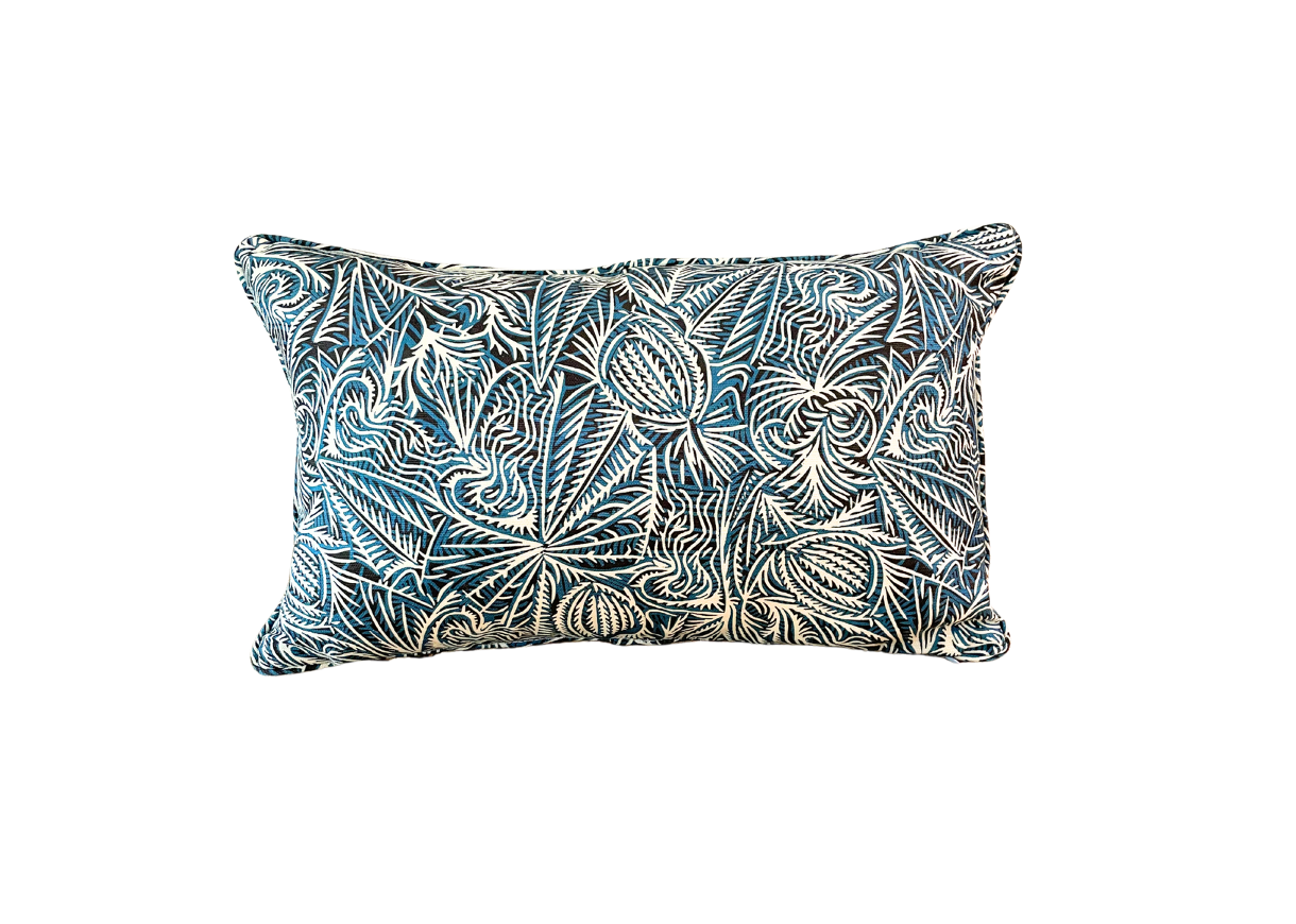 Danielle Rollins Home Pablo Print Lumbar Pillow